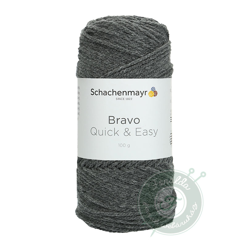 Schachenmayr Bravo Quick and Easy fonal - 8319 - Középszürke
