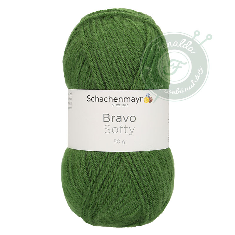 Schachenmayr Bravo Softy fonal - 8191 - Páfrány