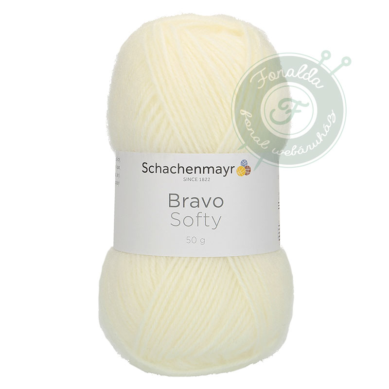 Schachenmayr Bravo Softy fonal - 8200 - Ekrü