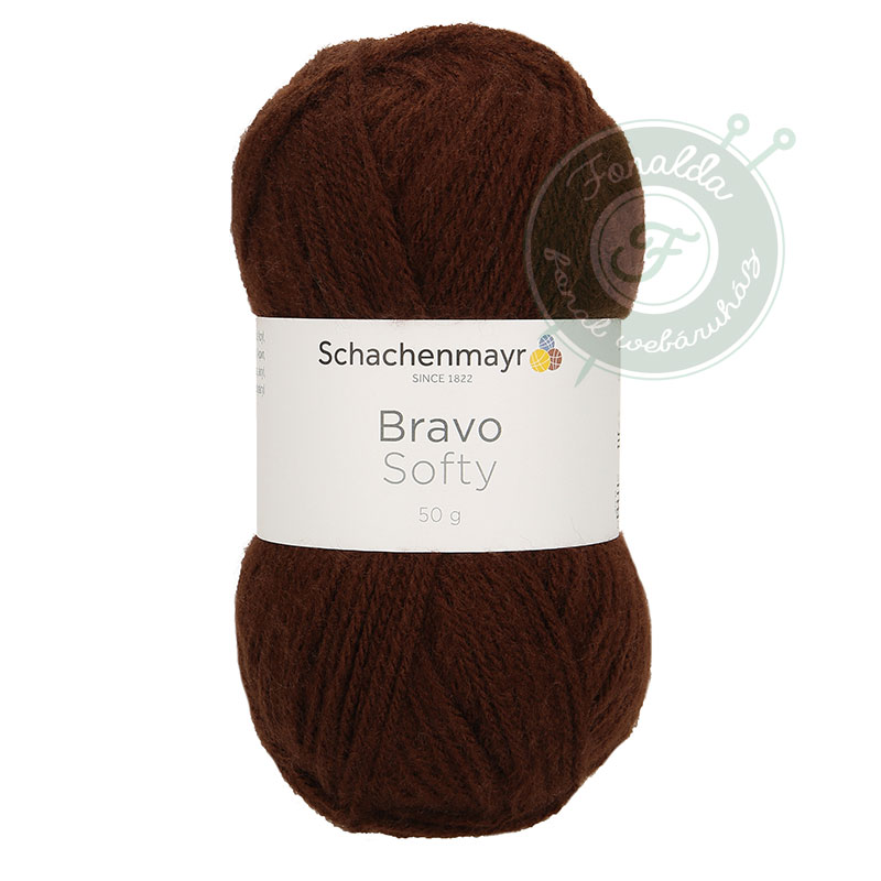Schachenmayr Bravo Softy fonal - 8281 - Barna