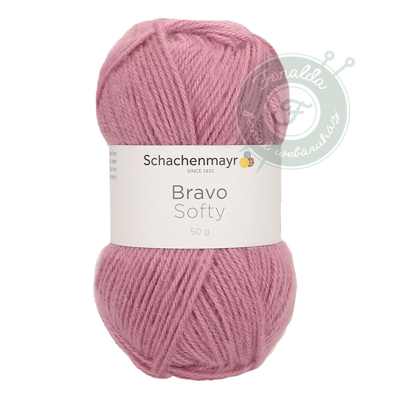 Schachenmayr Bravo Softy fonal - 8343 - Lilarosa
