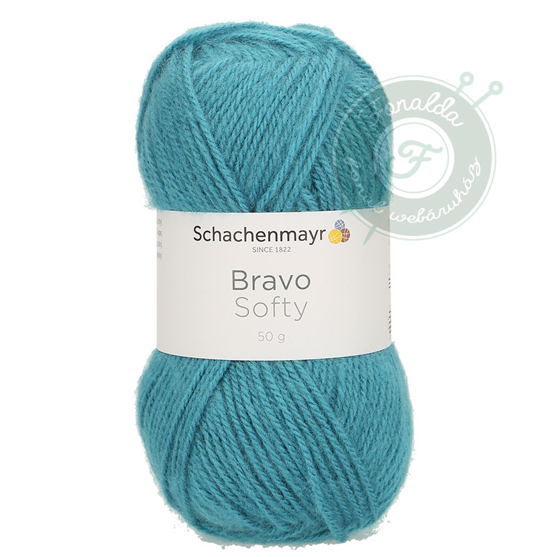Schachenmayr Bravo Softy fonal - 8380 - Aqua