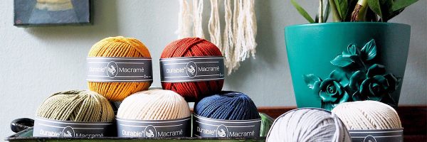 Makramé fonal - Durable makramé - 100% pamut