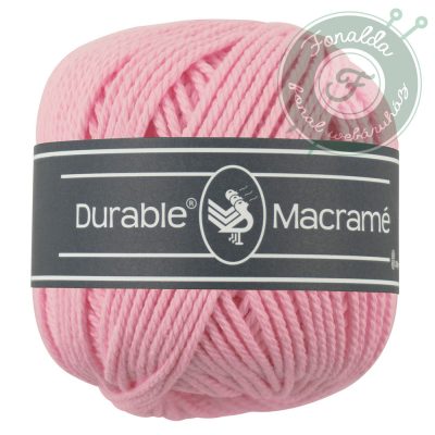 Durable Makramé fonal - 0232 - Rózsaszín