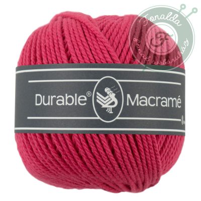 Durable Makramé fonal - 0236 - Fukszia
