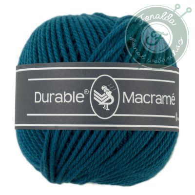 Durable Makramé fonal - 0375 - Petrol