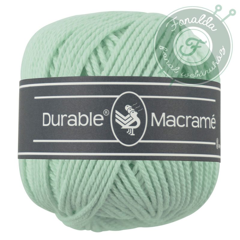 Durable Makramé fonal - 2137 - Menta