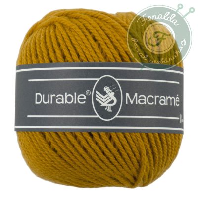 Durable Makramé fonal - 2211 - Curry