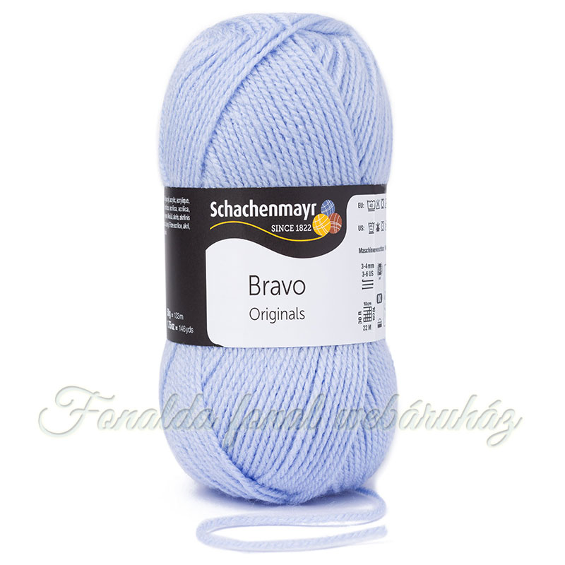 Schachenmayr Bravo Originals fonal - 8369 - Serenity kék
