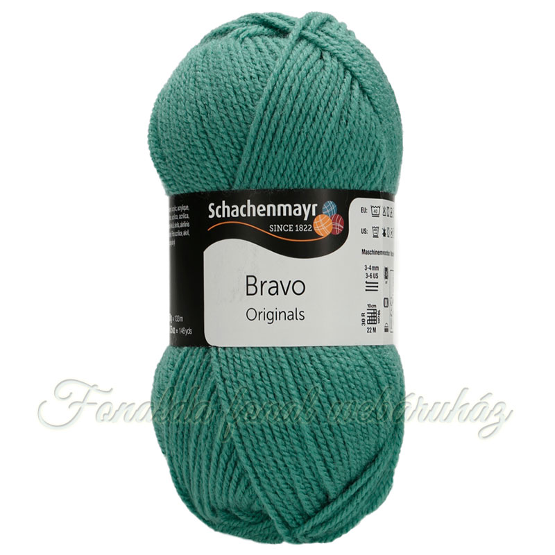 Schachenmayr Bravo Originals fonal - 8382 Déli tenger zöld
