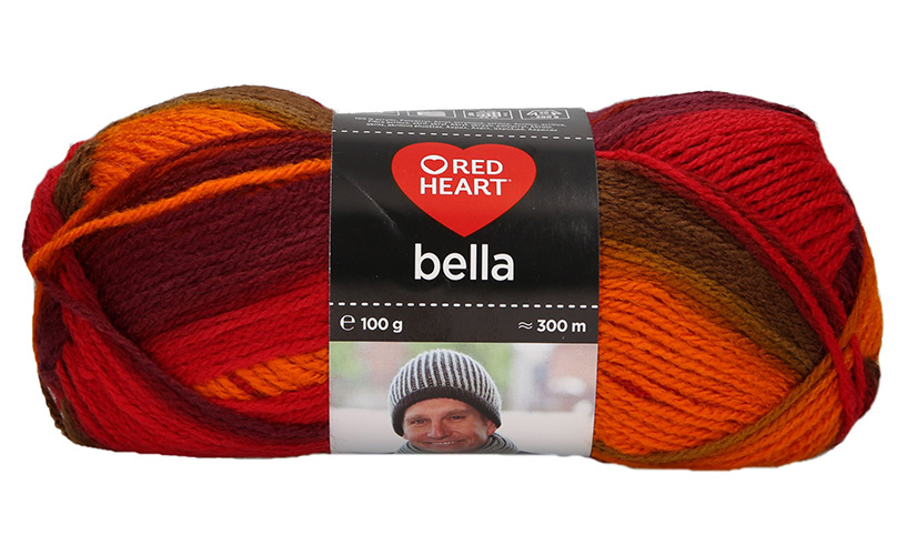 Red Heart Bella fonal - 1005 - Passion