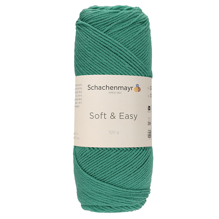 Schachenmayr Soft & Easy fonal - 0068 - Lagúna zöld