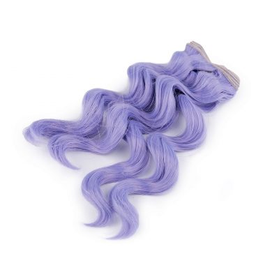 Babahaj, paróka 25cm - lila - unikornis haj