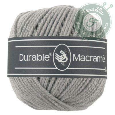 Durable Makramé fonal - 2232 - Világos szürke