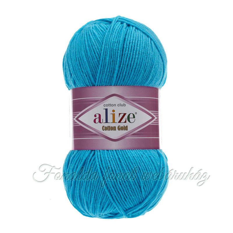 Alize Cotton Gold fonal - 16 - Óceán kék