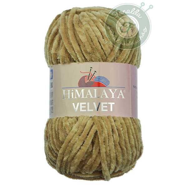 Himalaya Velvet Zsenília fonal - 90017 - Teve