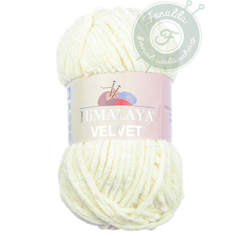 Himalaya Velvet Zsenília fonal - 90008 - Krém