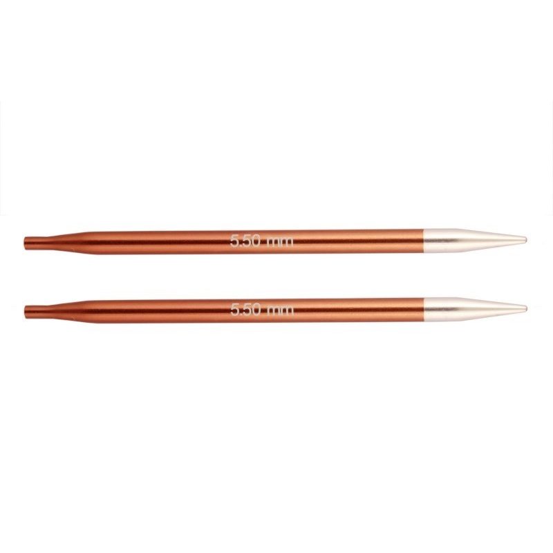 Knitpro Zing kötőtű vég 5.5mm (x11,5cm)