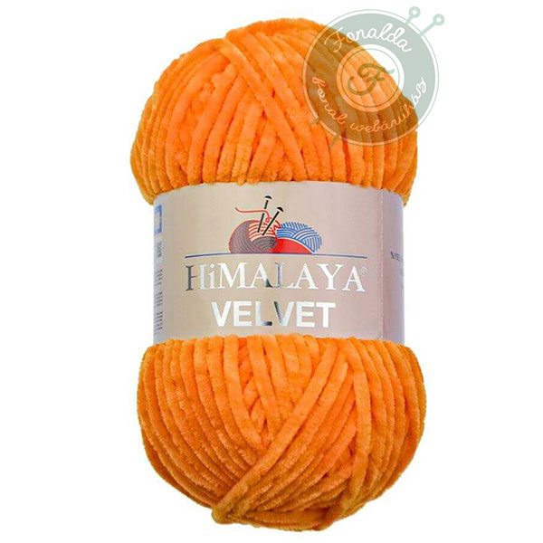 Himalaya Velvet Zsenília fonal - 90016 - Narancs