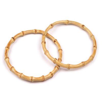 Bambusz táskafül Ø15 cm