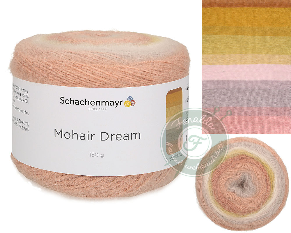 Schachenmayr Mohair Dream moher fonal - 81 - Pasztel