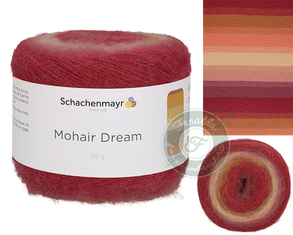 Schachenmayr Mohair Dream moher fonal - 82 - Virág