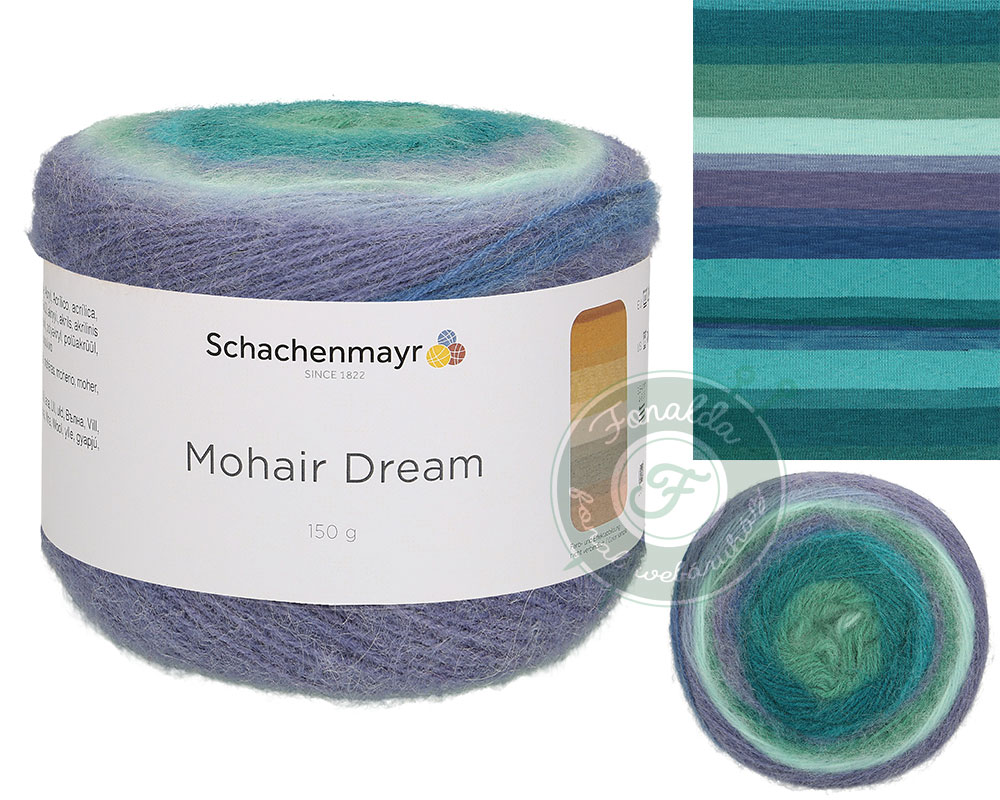 Schachenmayr Mohair Dream moher fonal - 84 - Páva