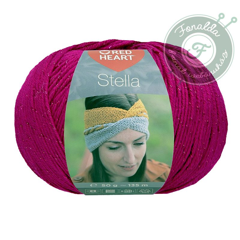 Red Heart Stella fonal - 06 - Pink