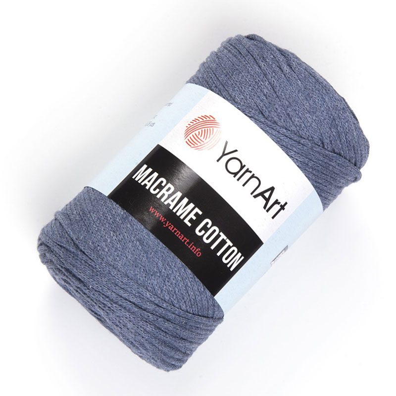 YarnArt Macrame Cotton makramé - táskafonal - 761 Farmerkék