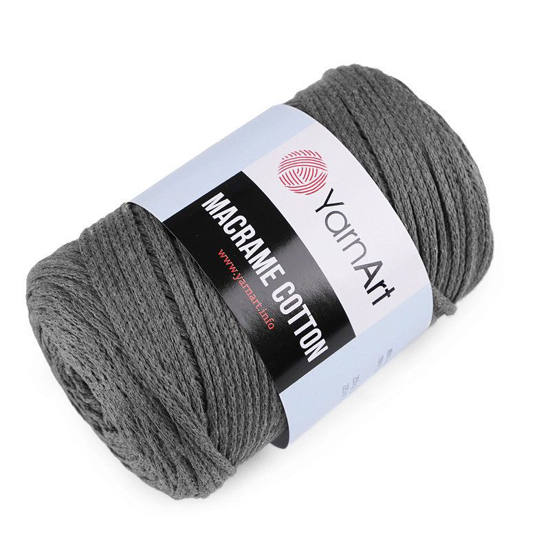YarnArt Macrame Cotton makramé - táskafonal - 774 Szürke