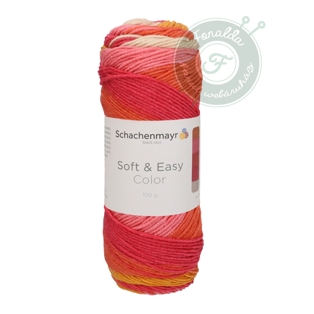Schachenmayr Soft & Easy Color fonal - 95 - Sunset