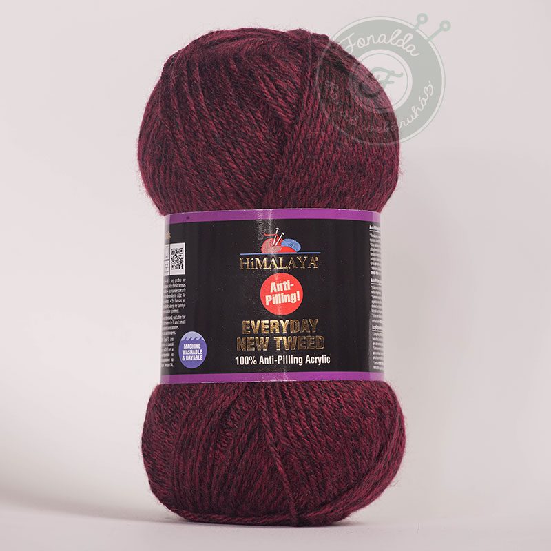 HiMALAYA Everyday New Tweed fonal - 75117 - Bordó