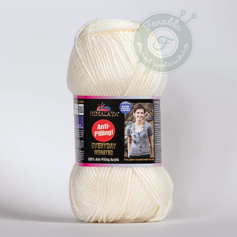 Himalaya Everyday worsted antipilling fonal - 70602 - Krém