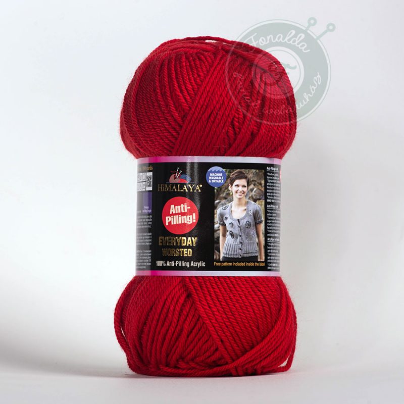 Himalaya Everyday worsted antipilling fonal - 70606 - Piros