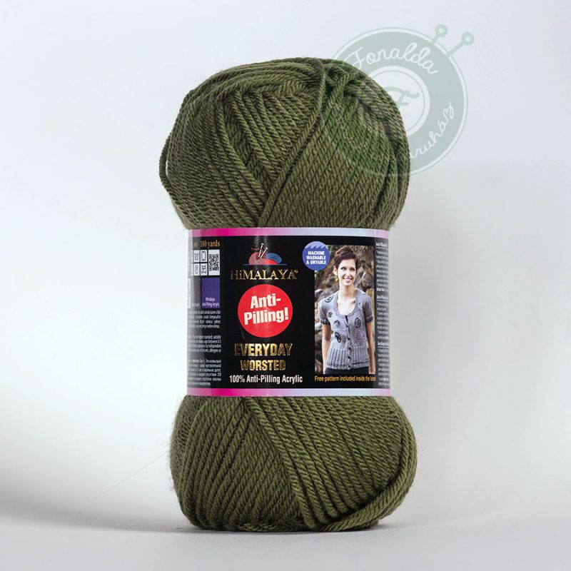 Himalaya Everyday worsted antipilling fonal - 70628 - Olajzöld