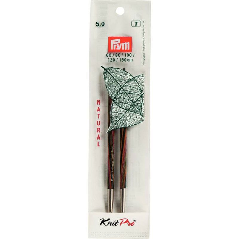 Knit pro kötőtű vég 5mm / 60 - 150 cm