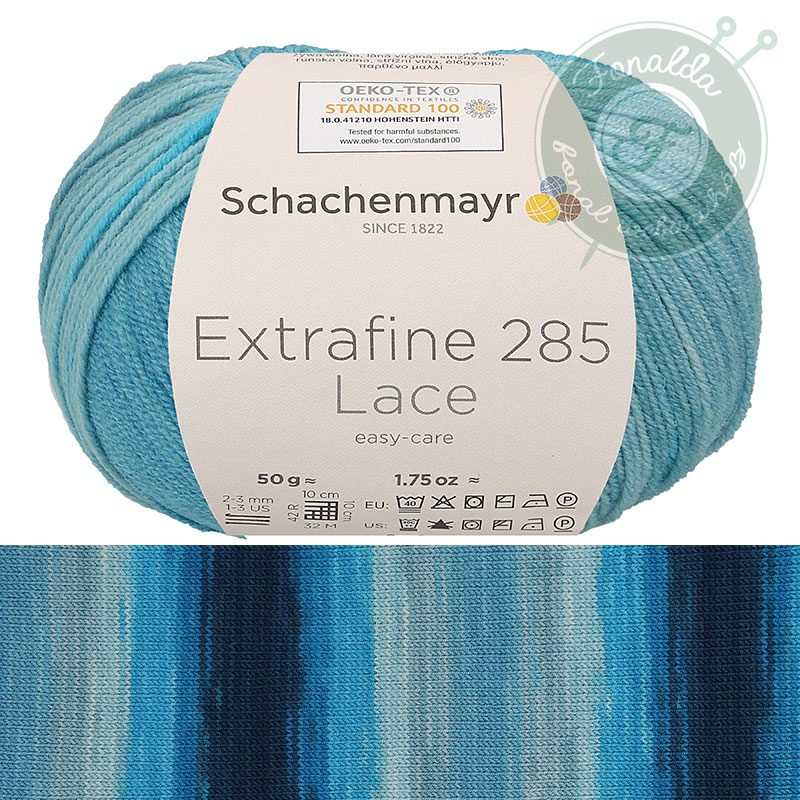 Merino Extrafine 285 Lace gyapjú fonal - 601 - Éjszakai ég