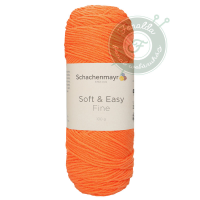 Schachenmayr Soft and Easy fine anti pilling fonal - 0025 - Narancs