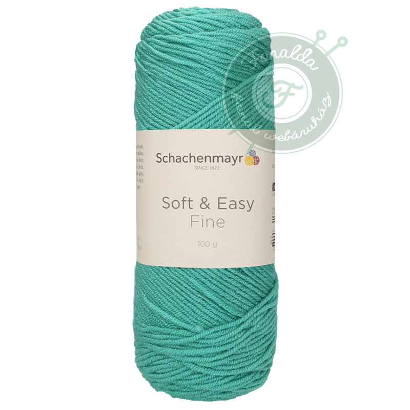 Schachenmayr Soft and Easy fine anti pilling fonal - 0065 - Lagúna (zöld)