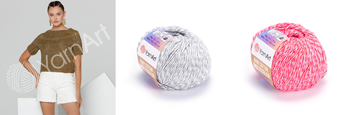 YarnArt Baby Cotton Multicolor fonal | Fonalda, A fonal webáruház