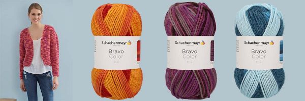 Schachenmayr Bravo Color Originals színátmenetes fonal