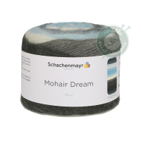 Schachenmayr Mohair Dream moher fonal - 88 - Grafit - kék