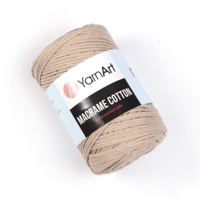 YarnArt Macrame Cord 3mm makramé - táskafonal - 753 - Bézs