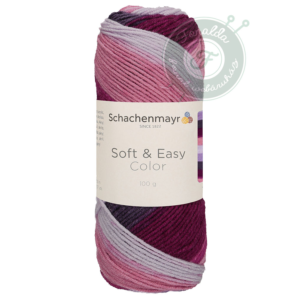 Schachenmayr Soft & Easy Color fonal - 97 - Berry