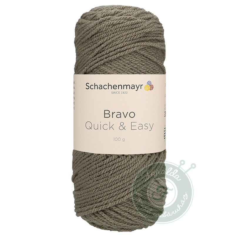Schachenmayr Bravo Quick and Easy fonal - 8388 - Barnás szürke