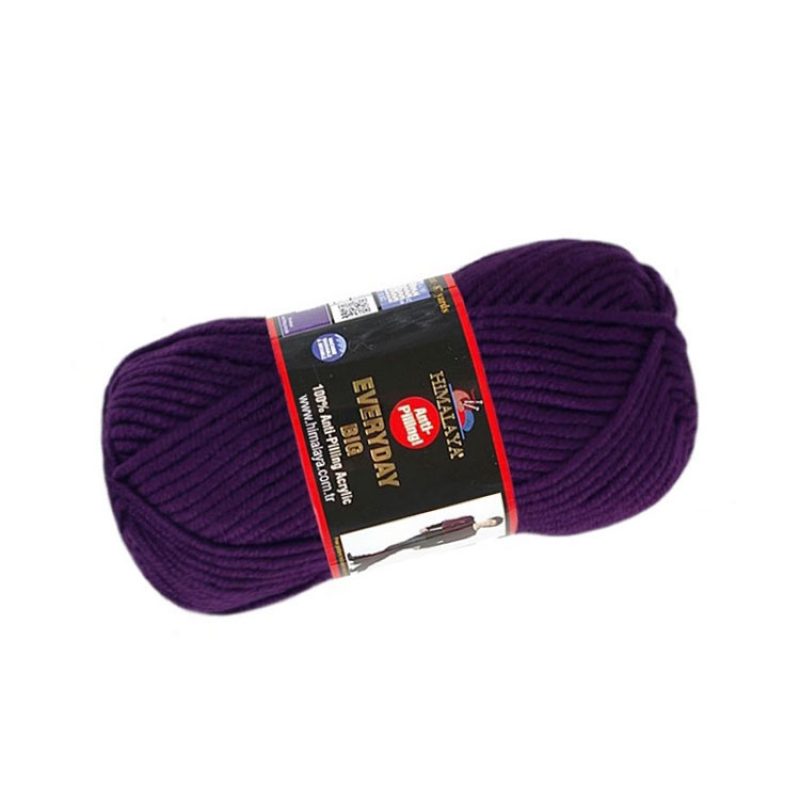 Himalaya Everyday BIG antipilling fonal - 70817 - Padlizsán