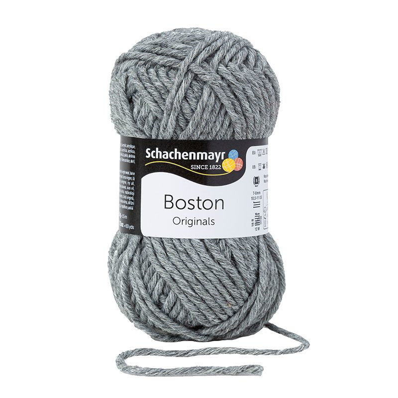 Schachenmayr Boston fonal Botties cipőkhöz - 92 - Szürke