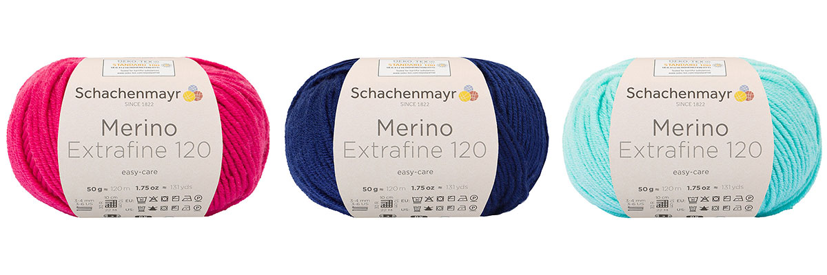 Schachenmayr Merino Extrafine 120 gyapjú fonal