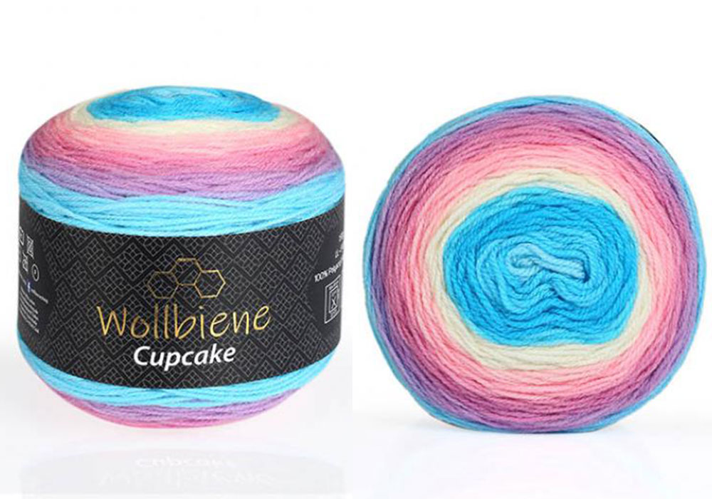 Wollbiene Cupcake Bobbel sütifonal - 3000 - Kék Rózsa Pasztel