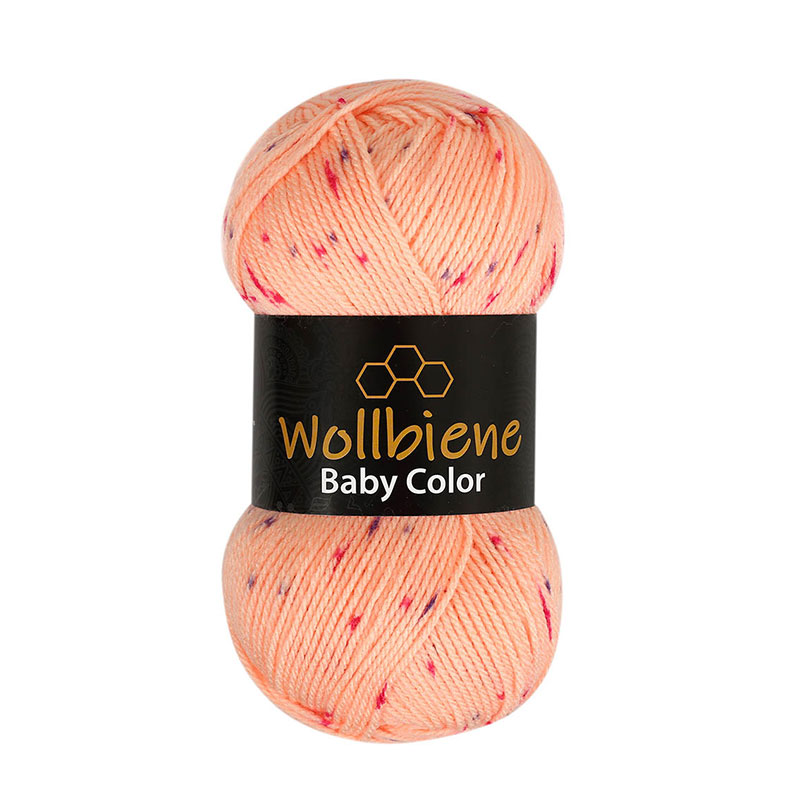 Wollbiene Happy Baby Color fonal - 08 - Lazac Pink Lila